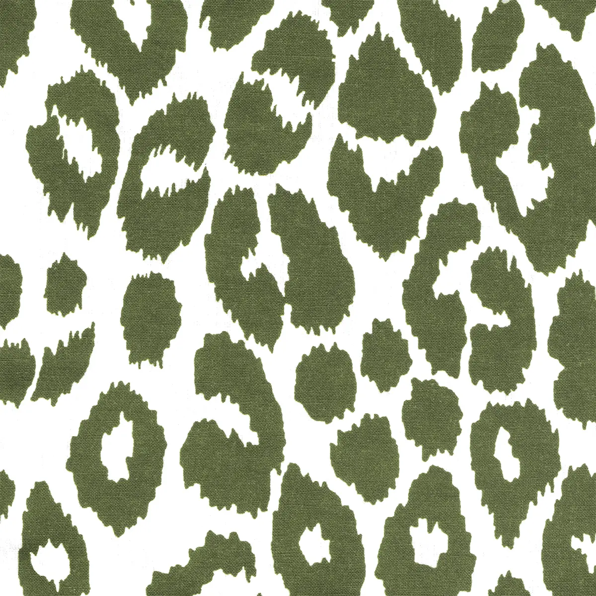 Iconic Leopard Tissue Box Cover_ GREEN
