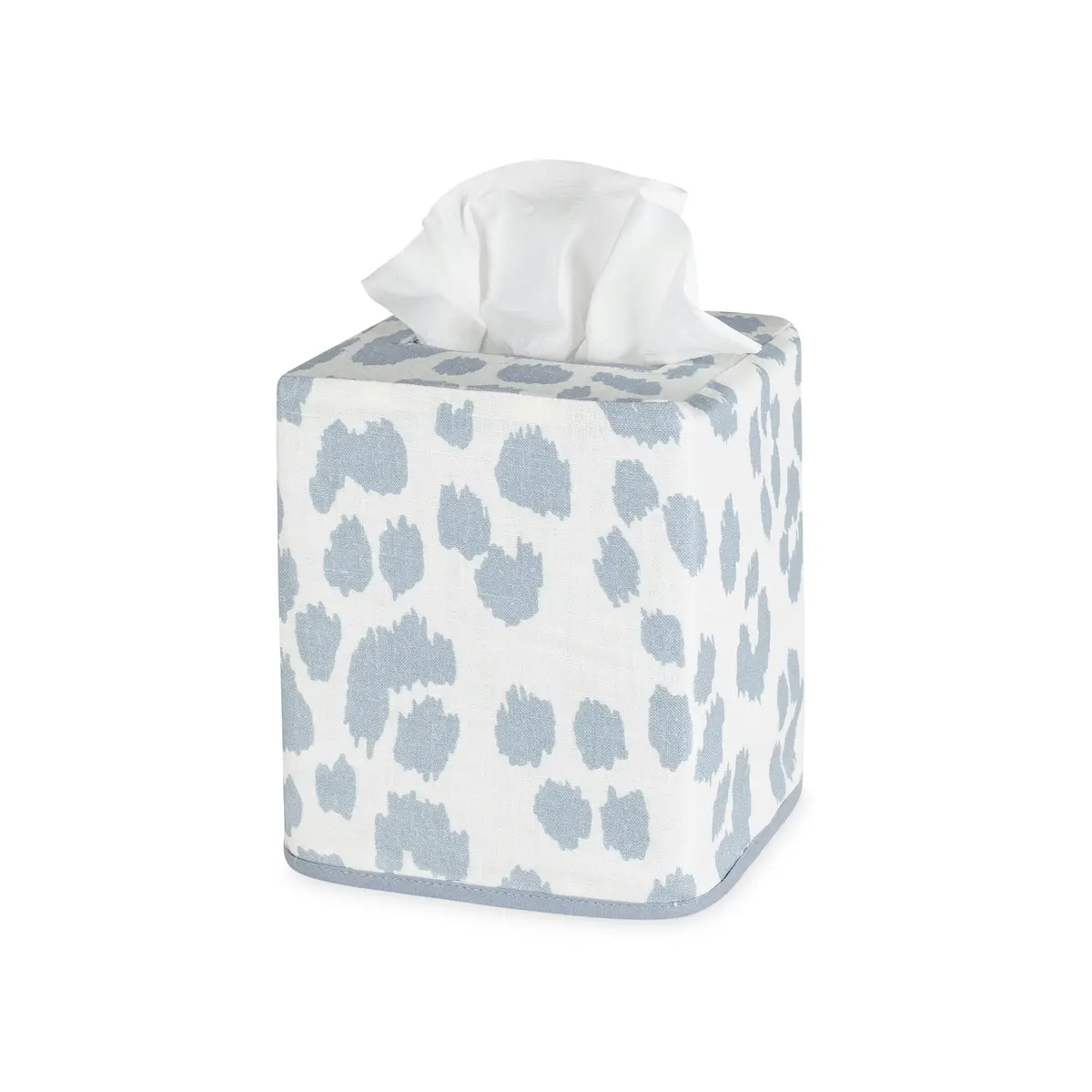 Iconic Leopard Tissue Box Cover_ SKY