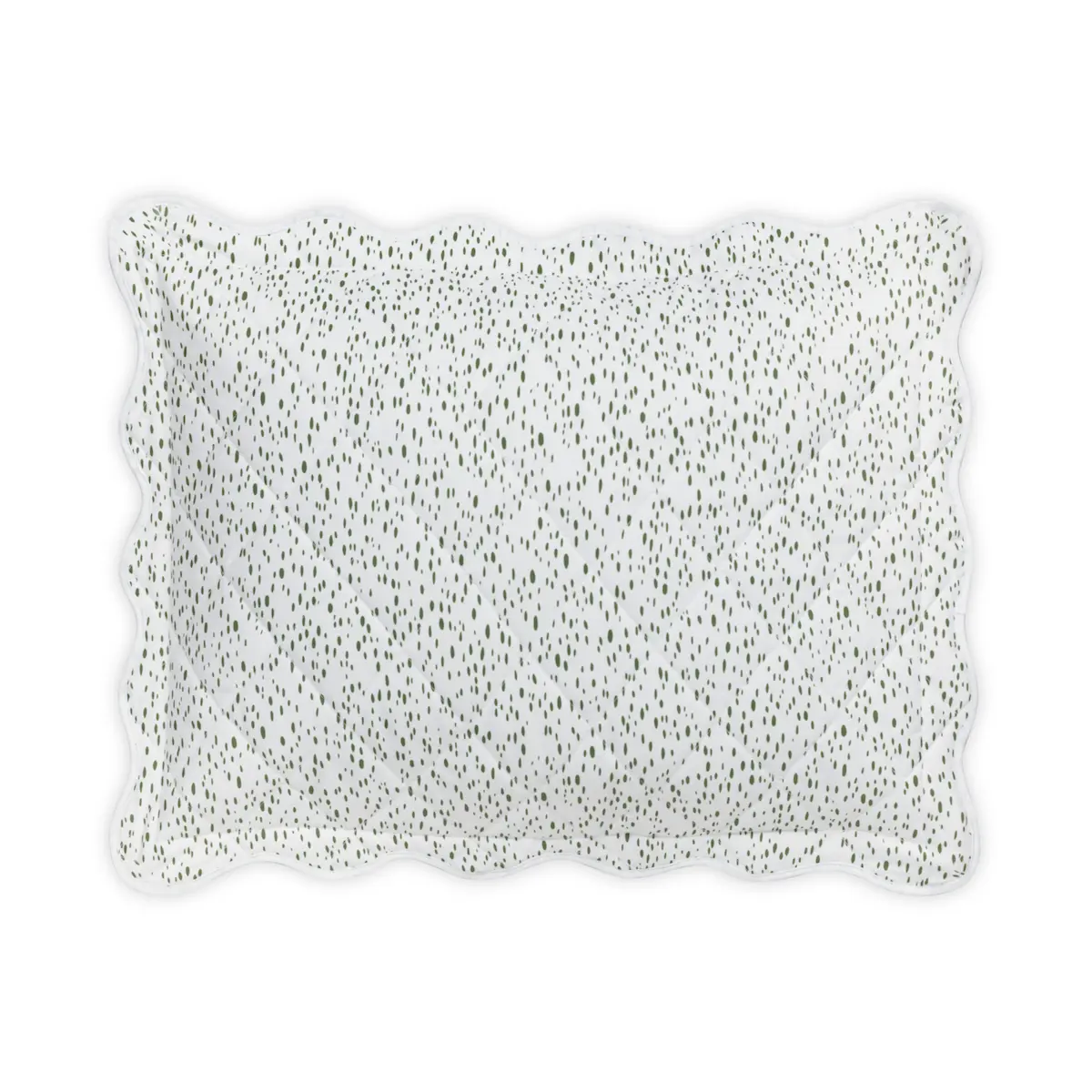 Celine Quilted Sham_ GRASS