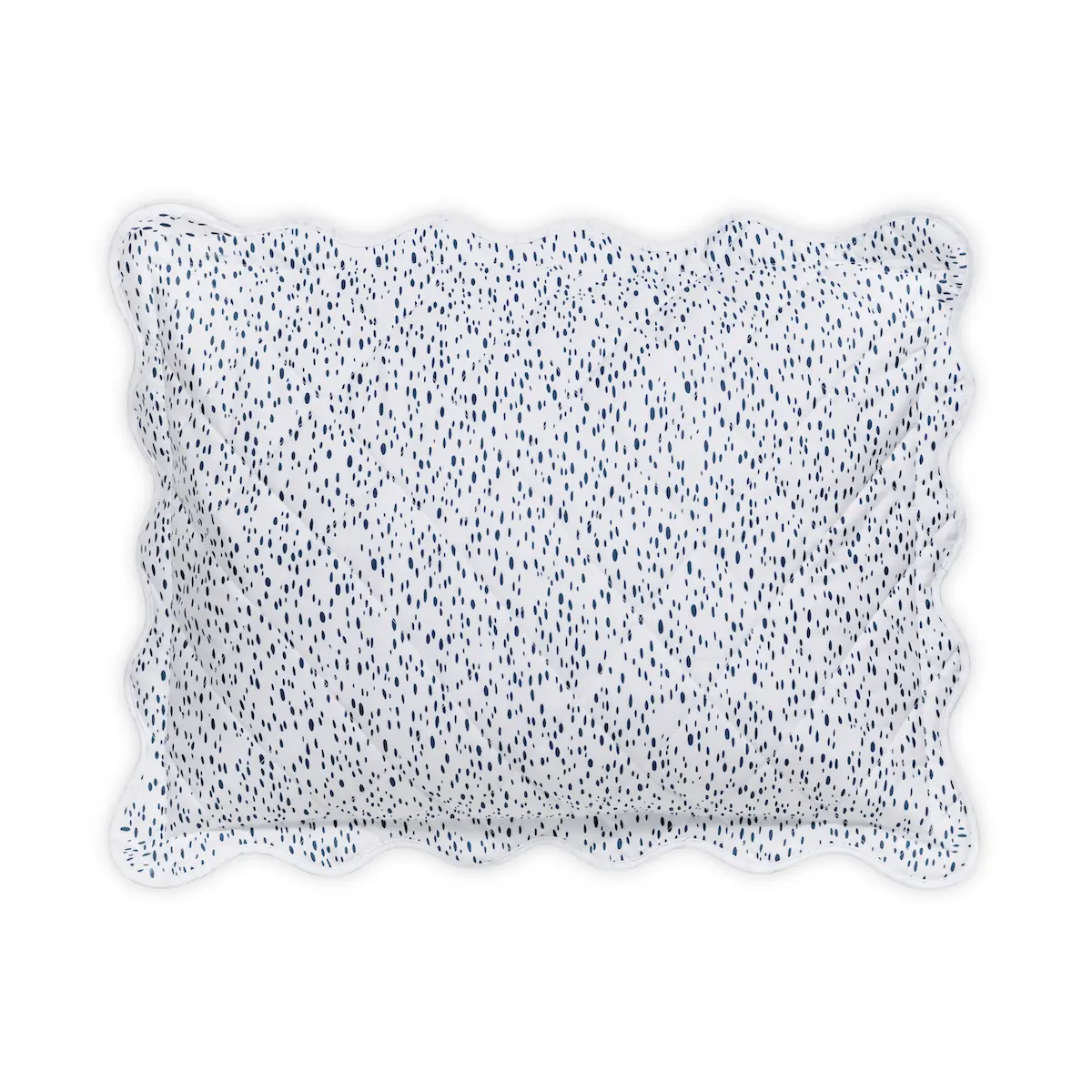 Celine Quilted Sham_ PRUSSIAN BLUE