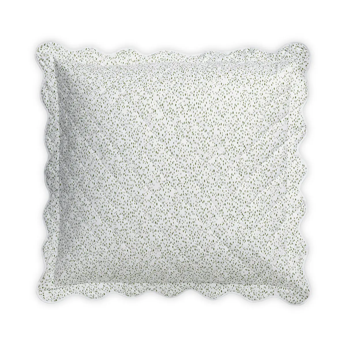 Celine Quilted Sham_ GRASS
