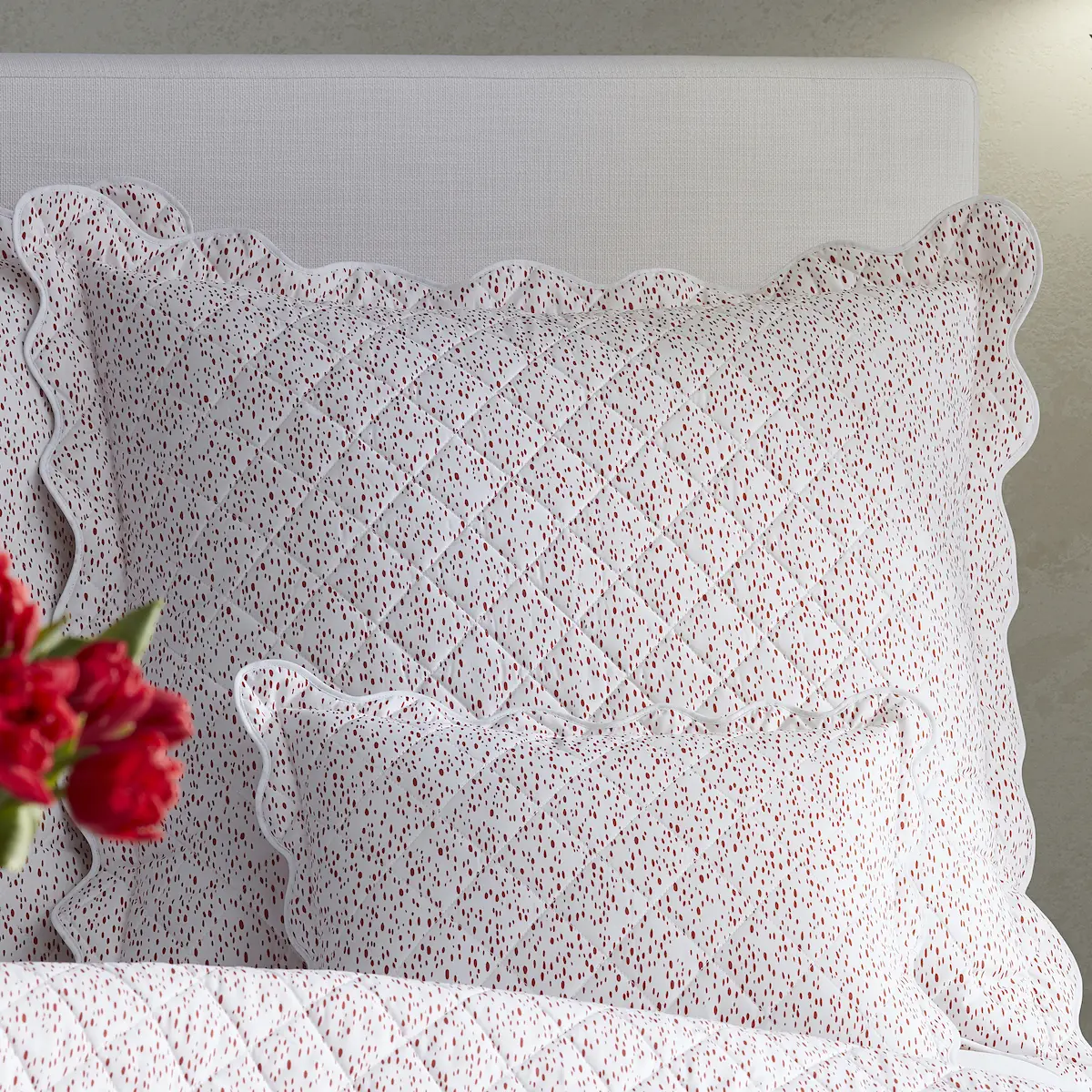 Celine Quilted Sham_ PINK