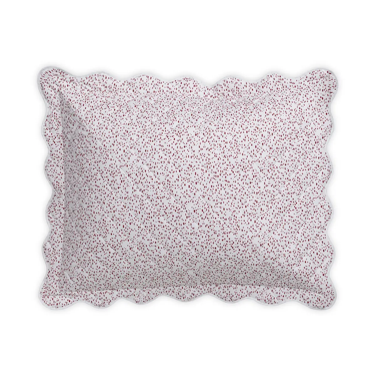 Celine Quilted Sham_ REDBERRY