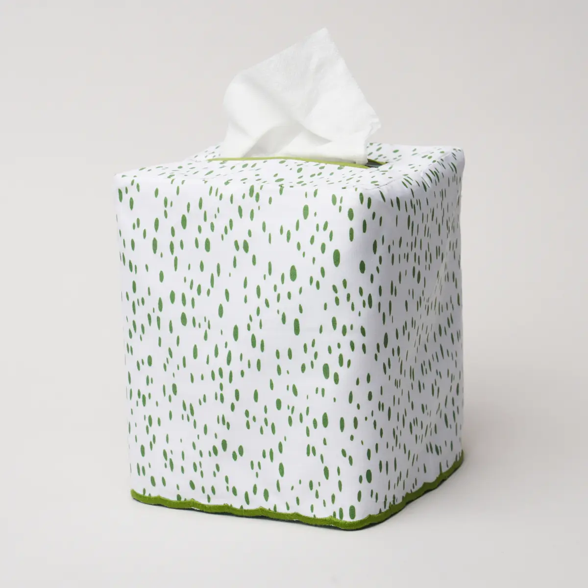 Celine Tissue Box Cover_ GRASS
