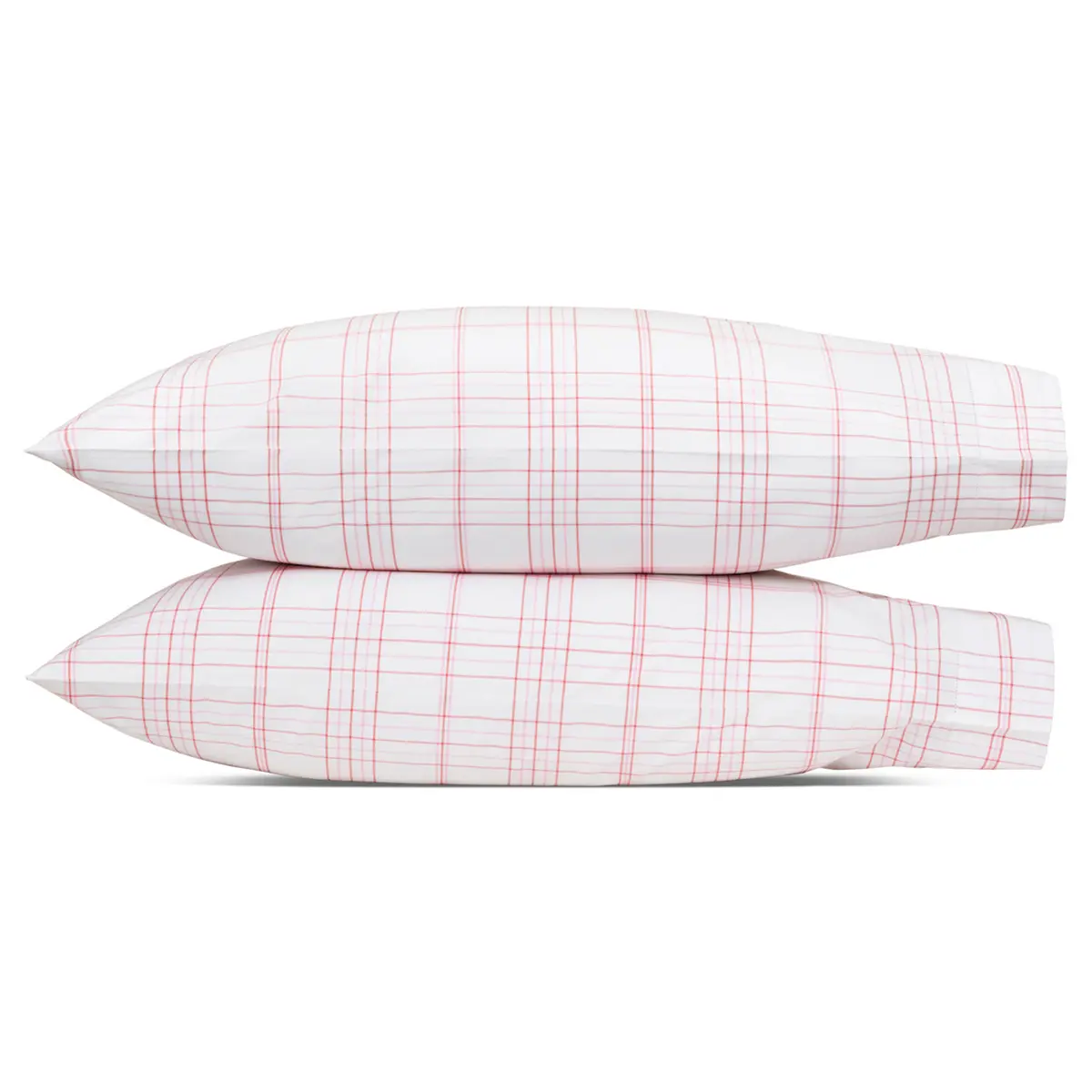 August Plaid Pillowcases_ PEONY
