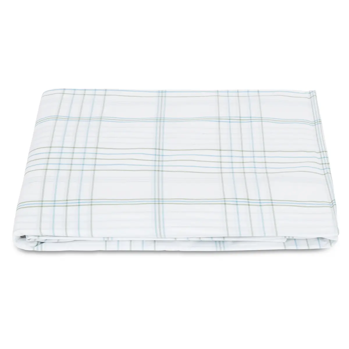 August Plaid Fitted Sheet_ SEA