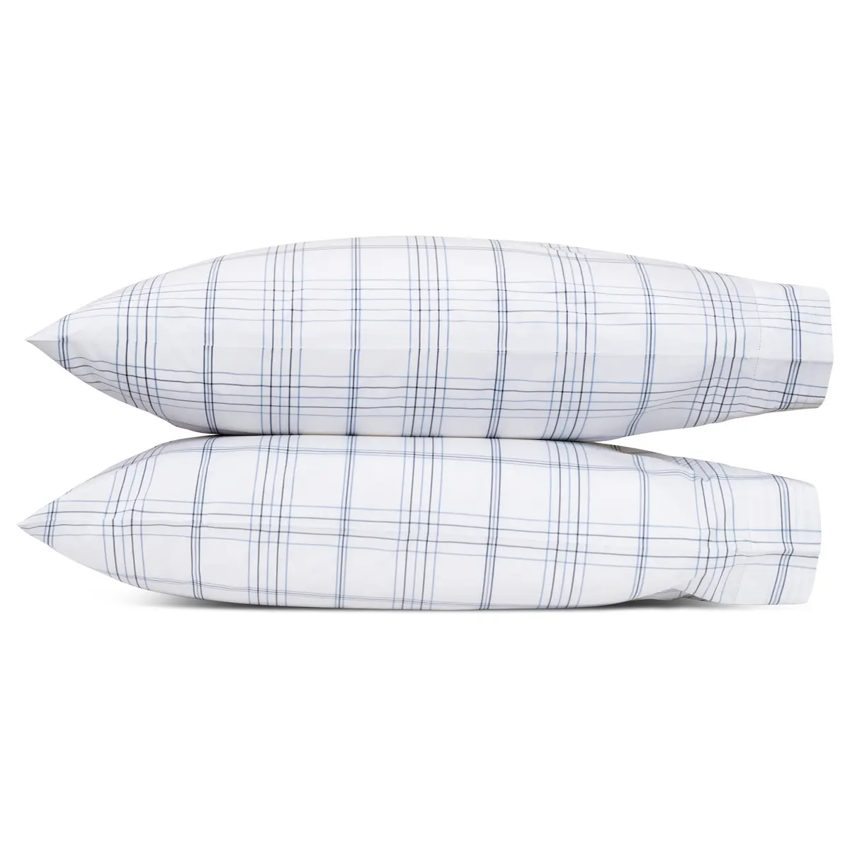 August Plaid Pillowcases_ NAVY