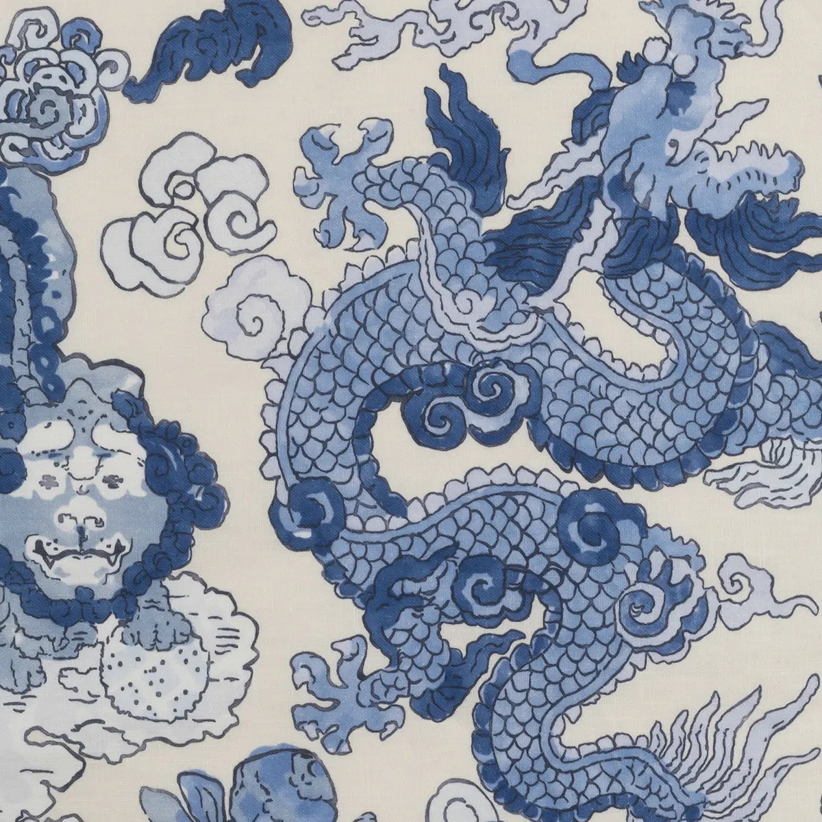 Magic Mountain Tablecloth_ PORCELAIN BLUE