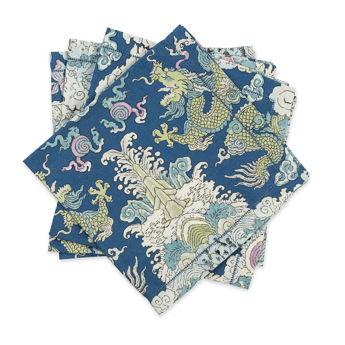 Magic Mountain Napkin, Set of 4_ AQUARIUS