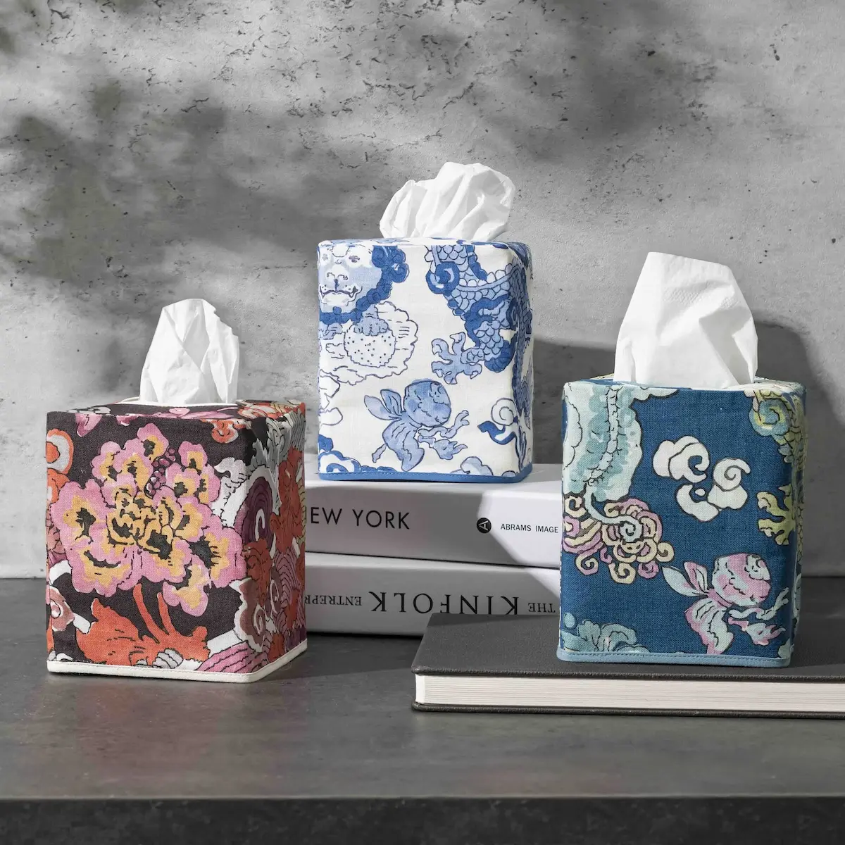 Magic Mountain Tissue Box Cover_ AQUARIUS