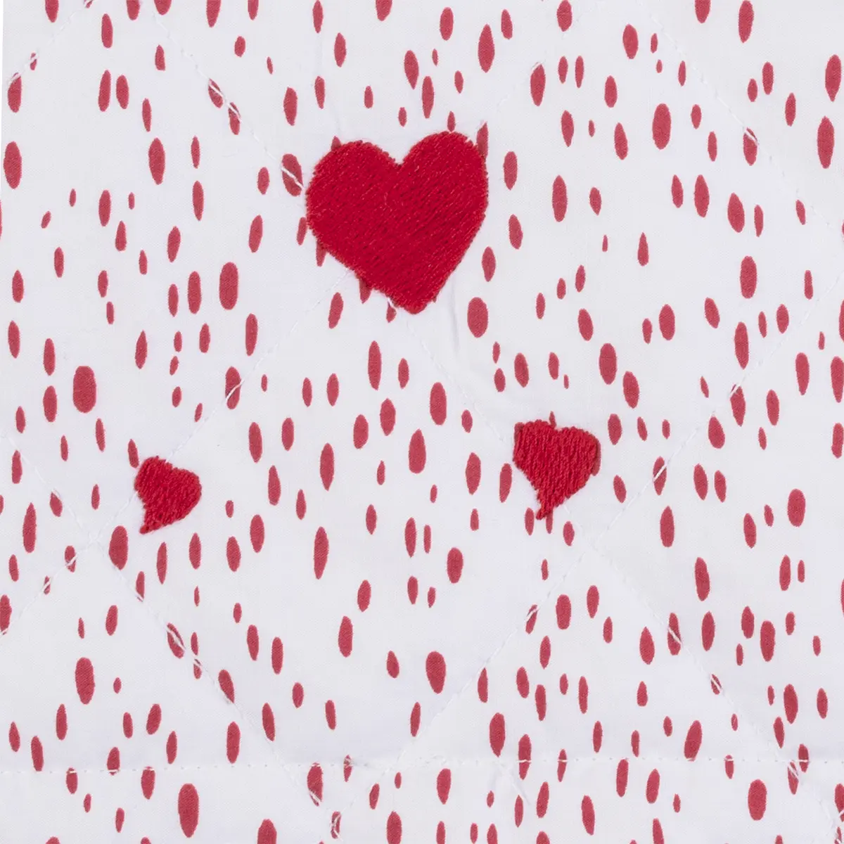 Celine Hearts Mini Pillow_ REDBERRY