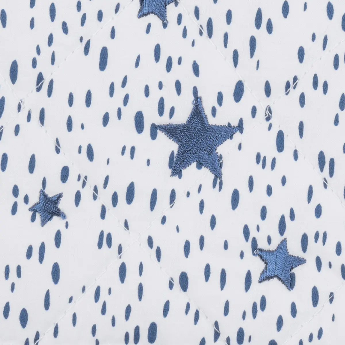 Celine Stars Mini Pillow_ PRUSSIAN BLUE