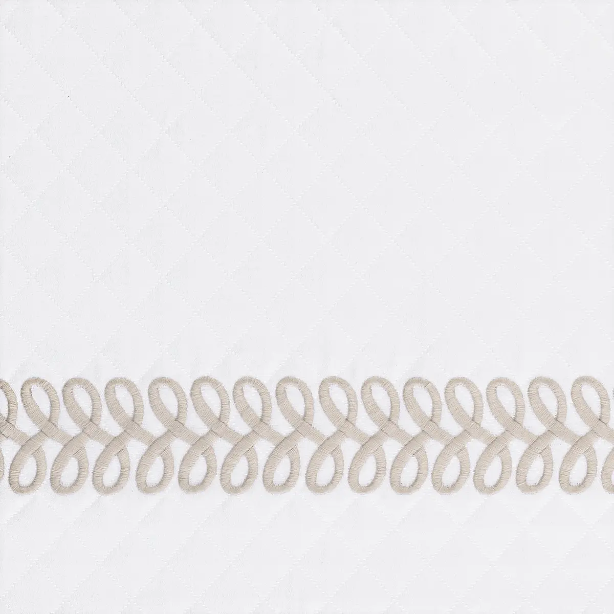 Astor Braid Matelassé Coverlet_ DUNE