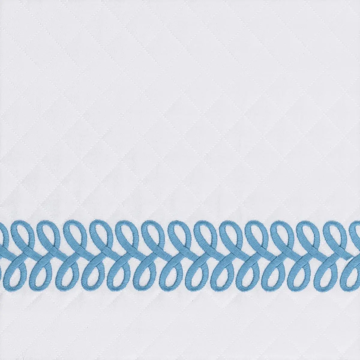 Astor Braid Matelassé Bedding Memo_ SKY
