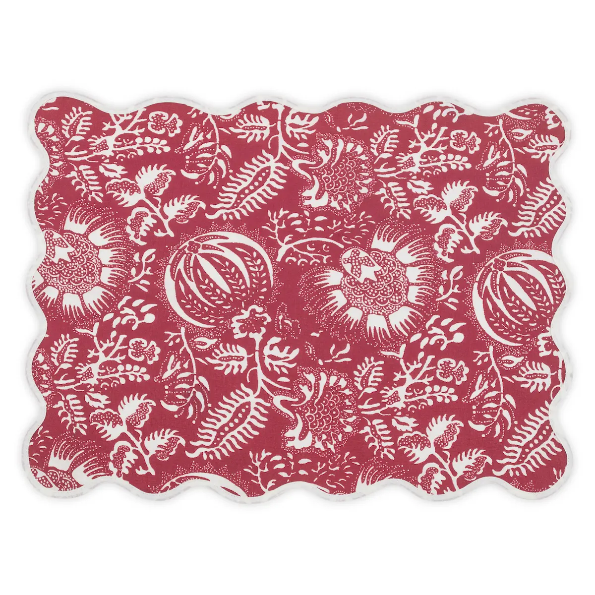 Granada Placemat, Set of 4_ SCARLET