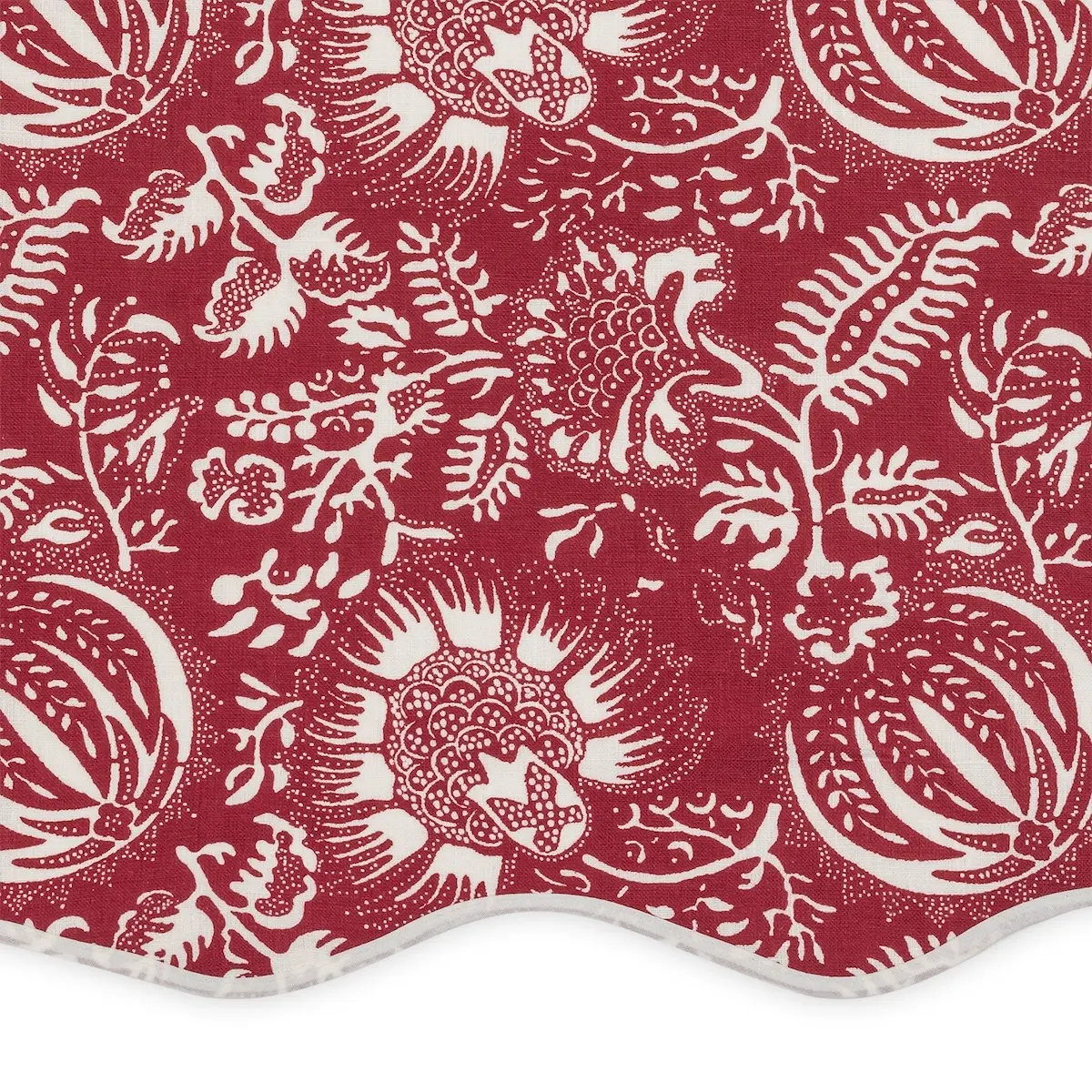 Granada Guest Towel, Set of 2_ SCARLET