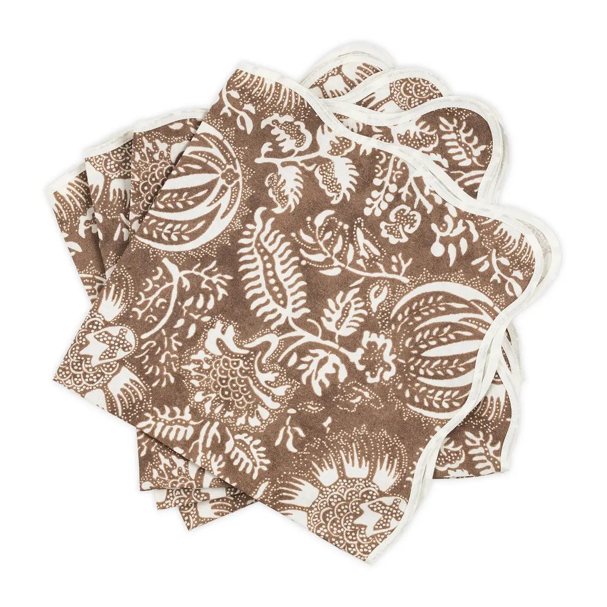Granada Napkin, Set of 4_ CHESTNUT