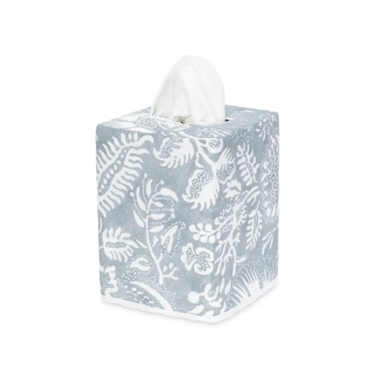 Granada Tissue Box Cover_ HAZY BLUE