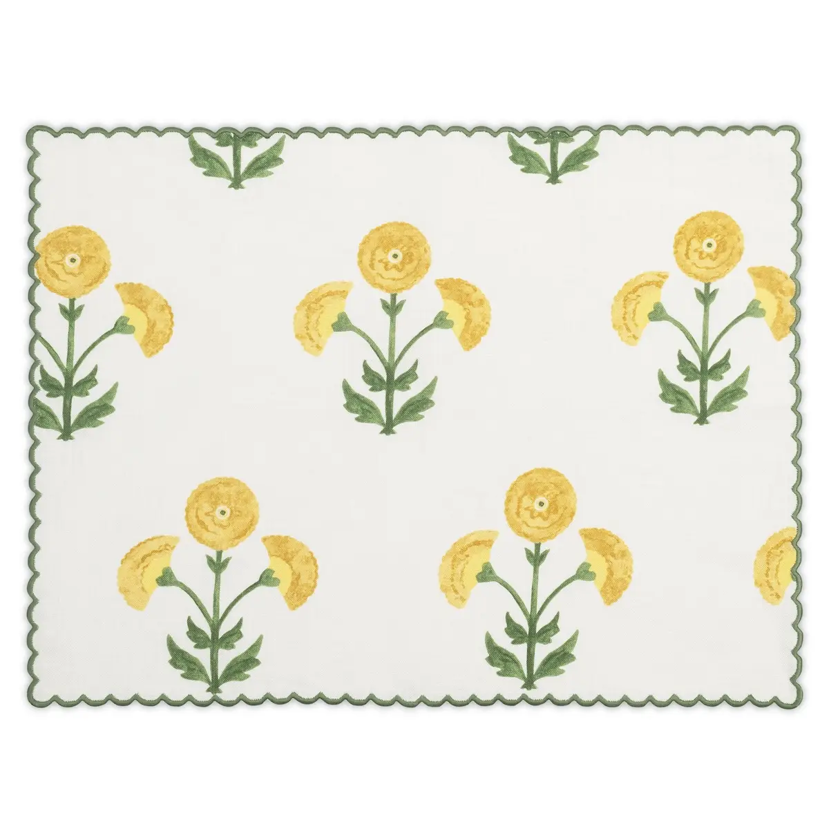 Gisele Placemat, Set of 4_ MARIGOLD