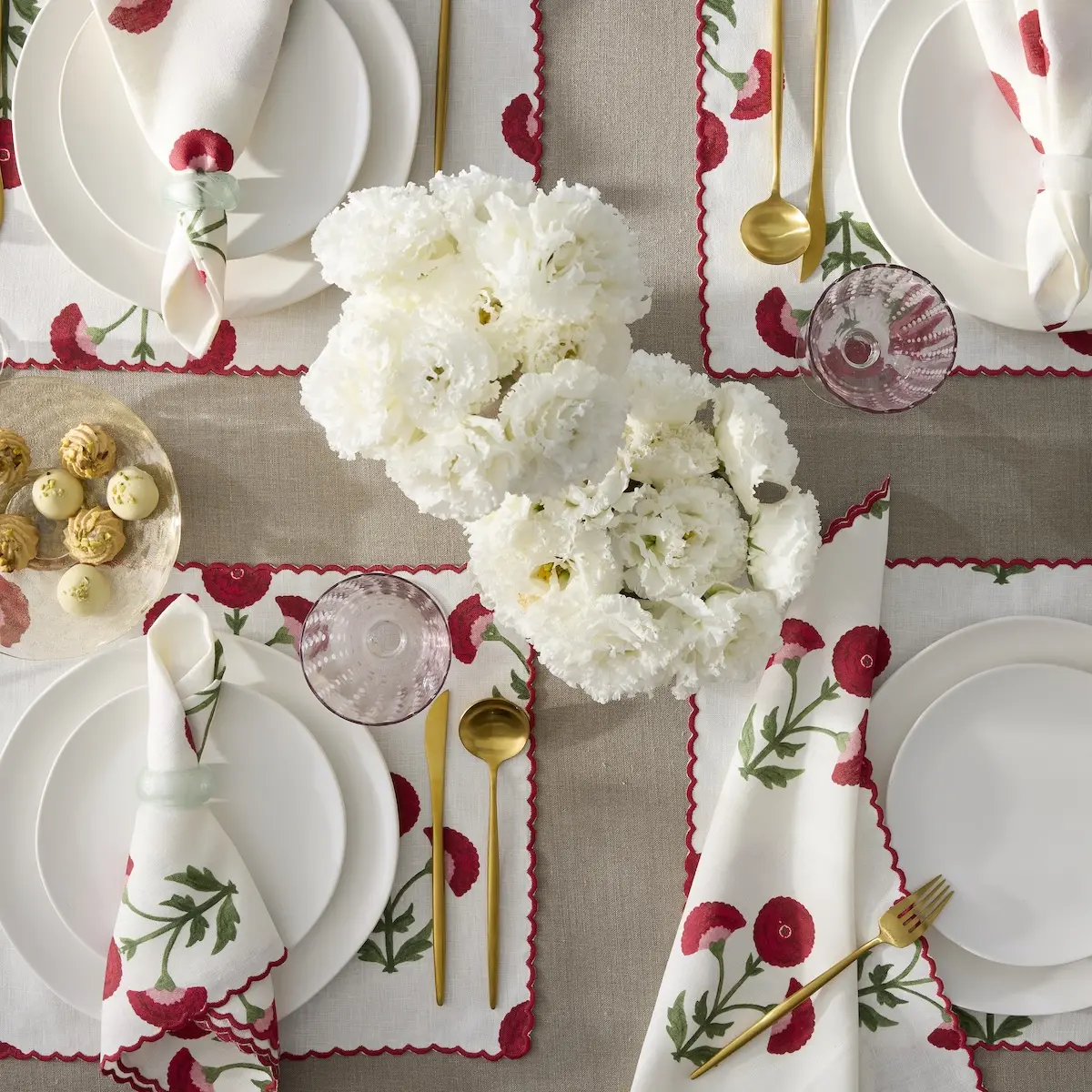 Gisele Tablecloth_ MARIGOLD