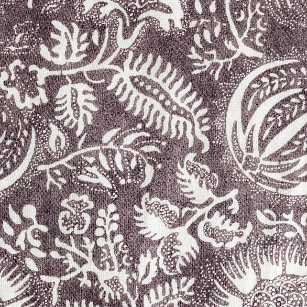 Granada Linen Tissue Box Cover_ THISTLE