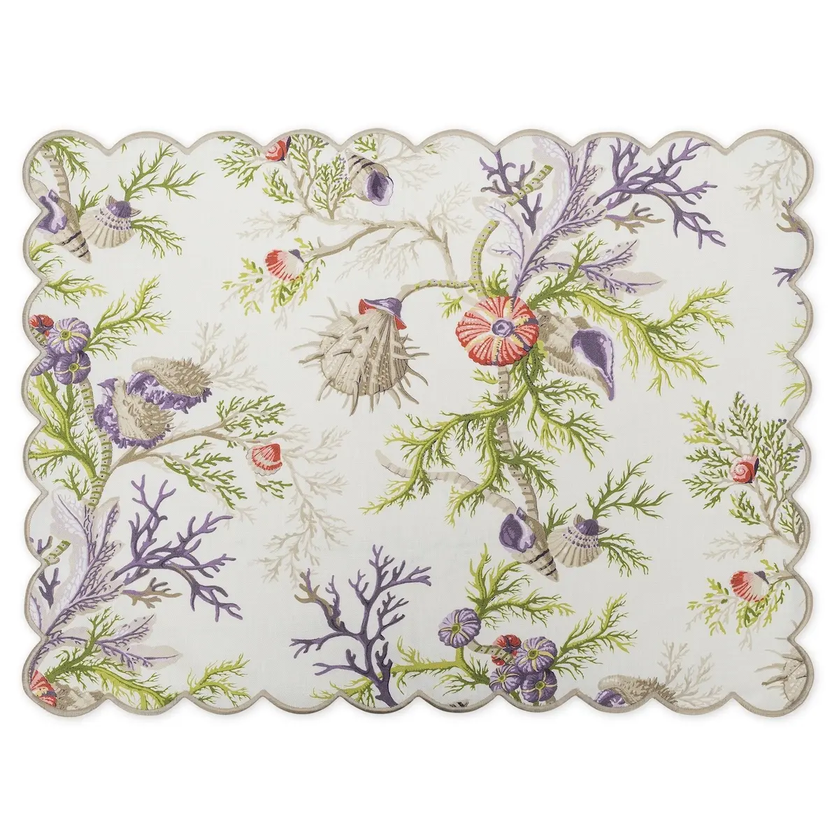Del Tesoro Placemat, Set of 4_ SEA ORCHID