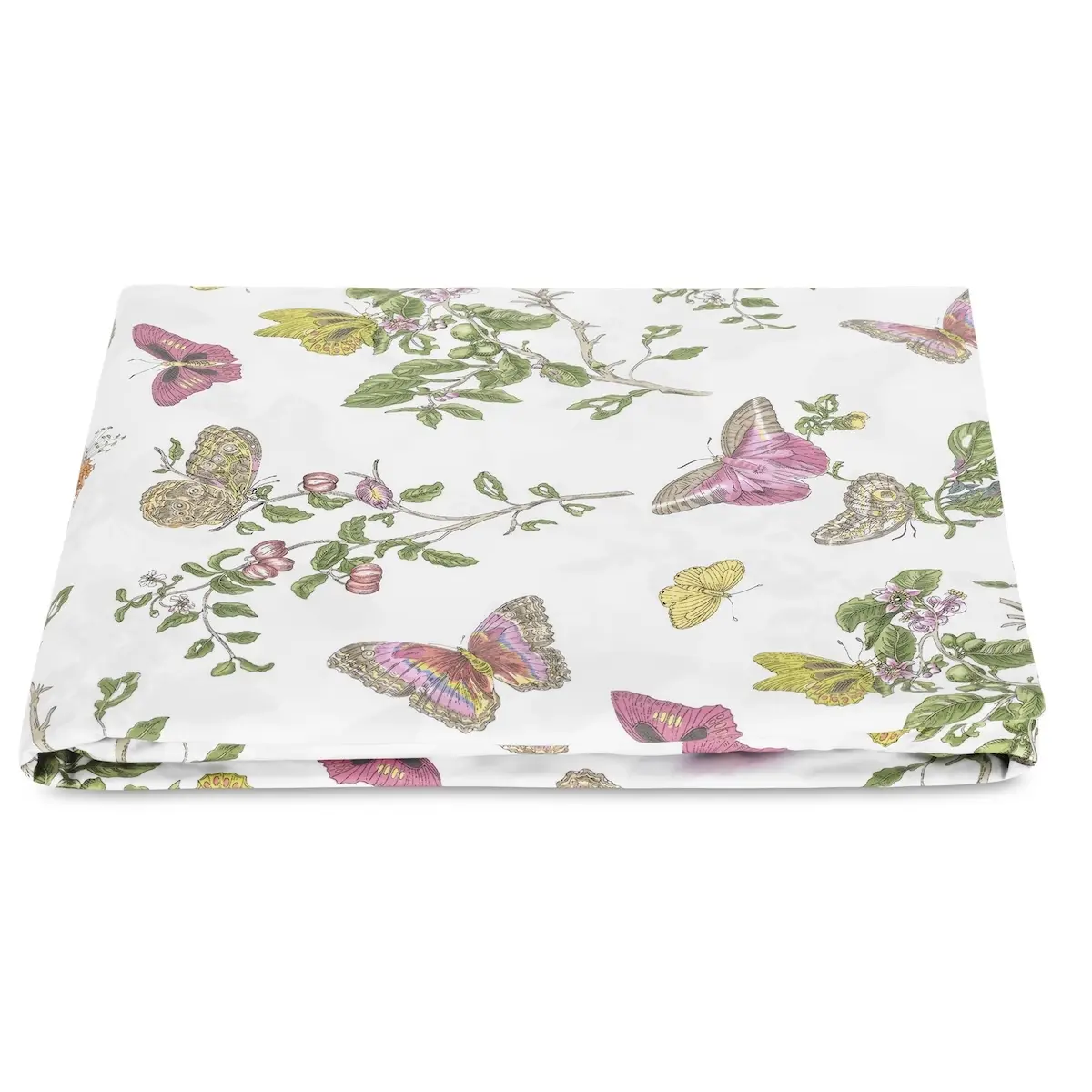 Baudin Butterfly Fitted Sheet_ PINK