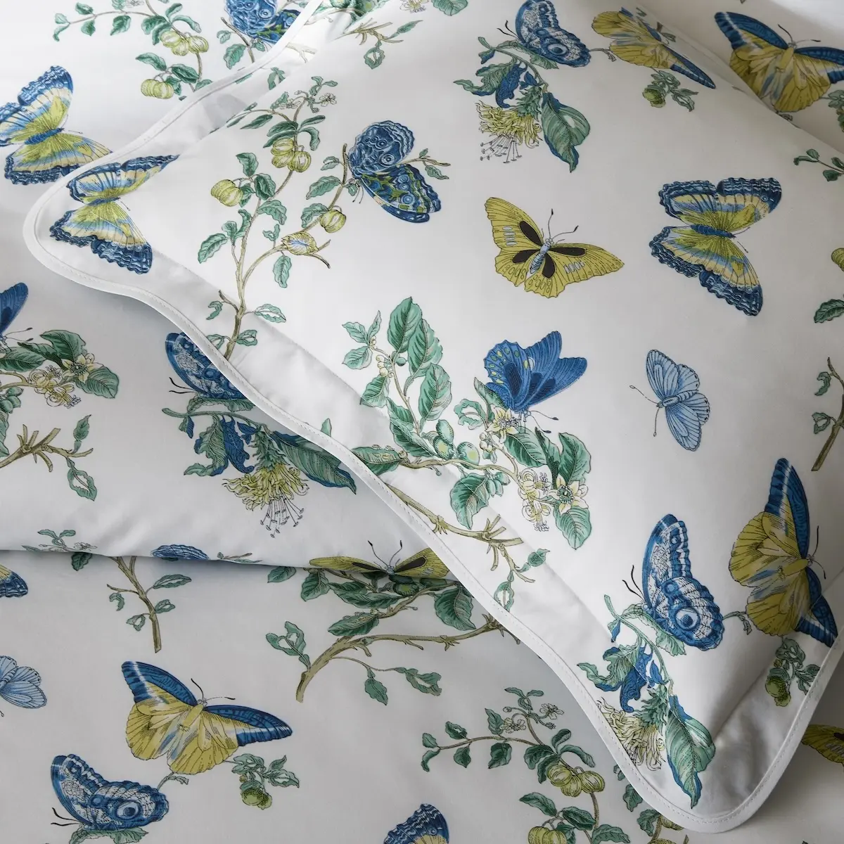 Baudin Butterfly Duvet Cover_ PRUSSIAN BLUE