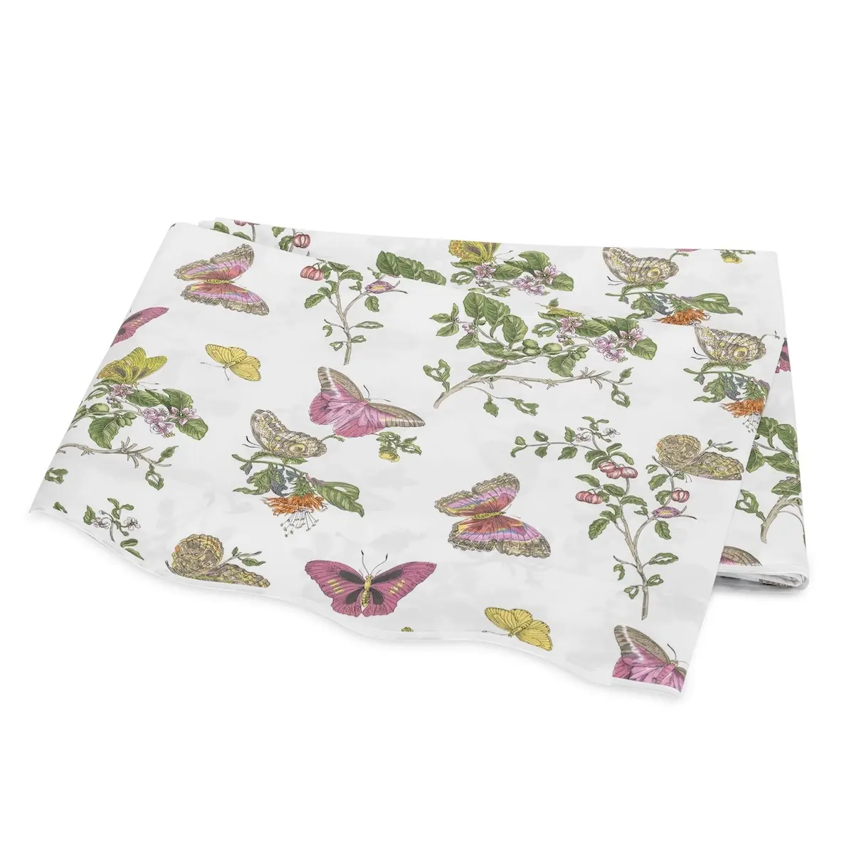 Baudin Butterfly Flat Sheet_ PINK