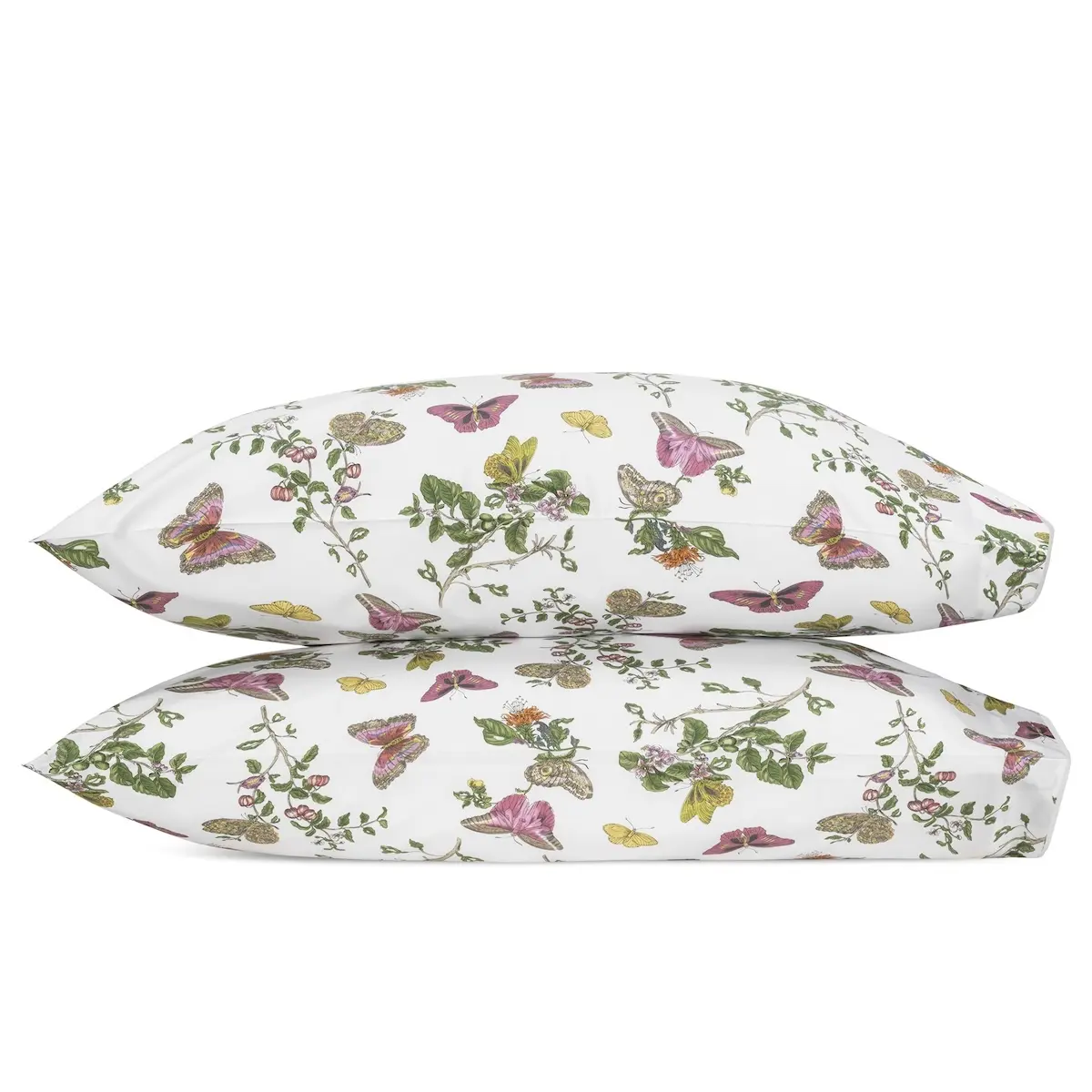 Baudin Butterfly Pillowcase Pair_ PINK