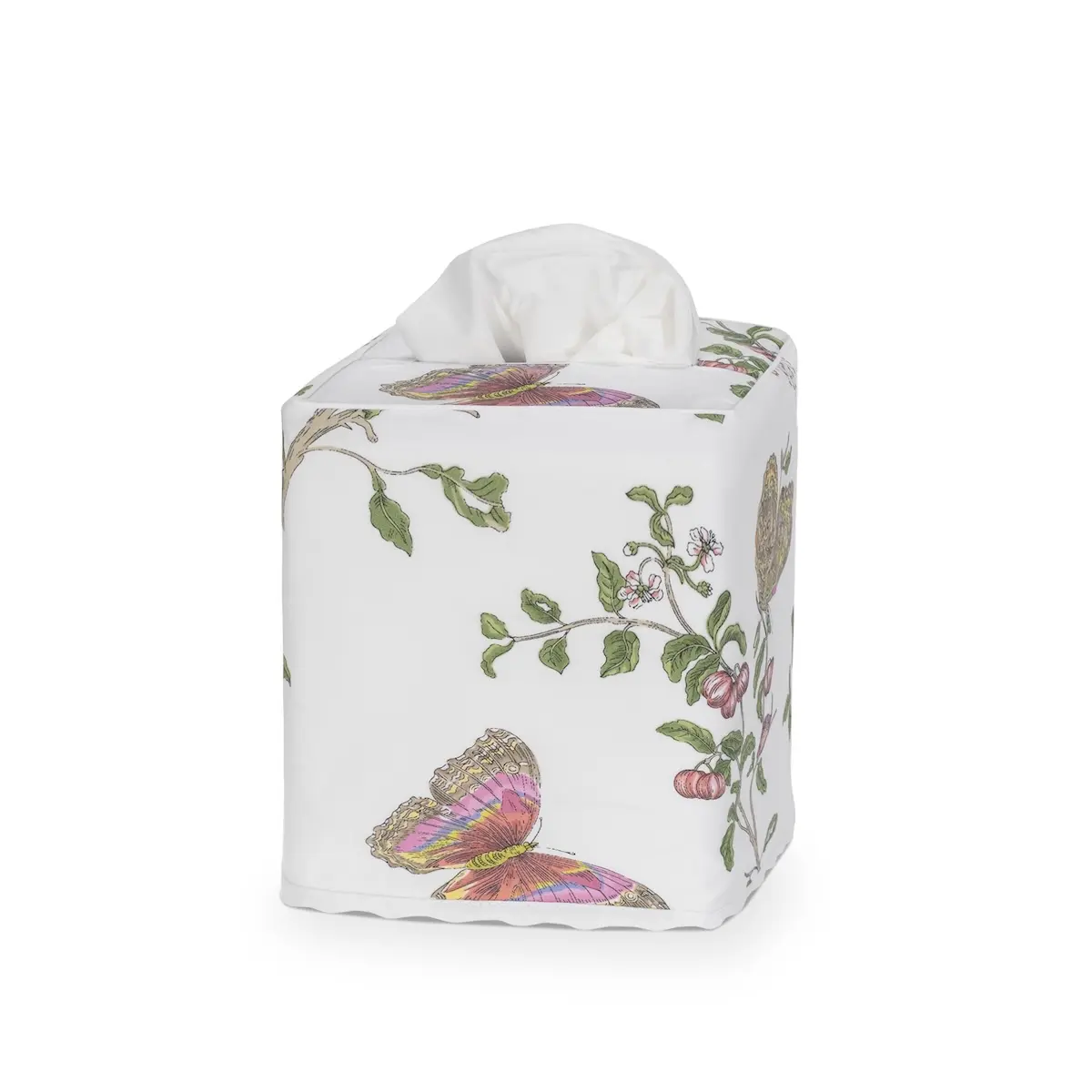Baudin Butterfly Tissue Box Cover_ PINK