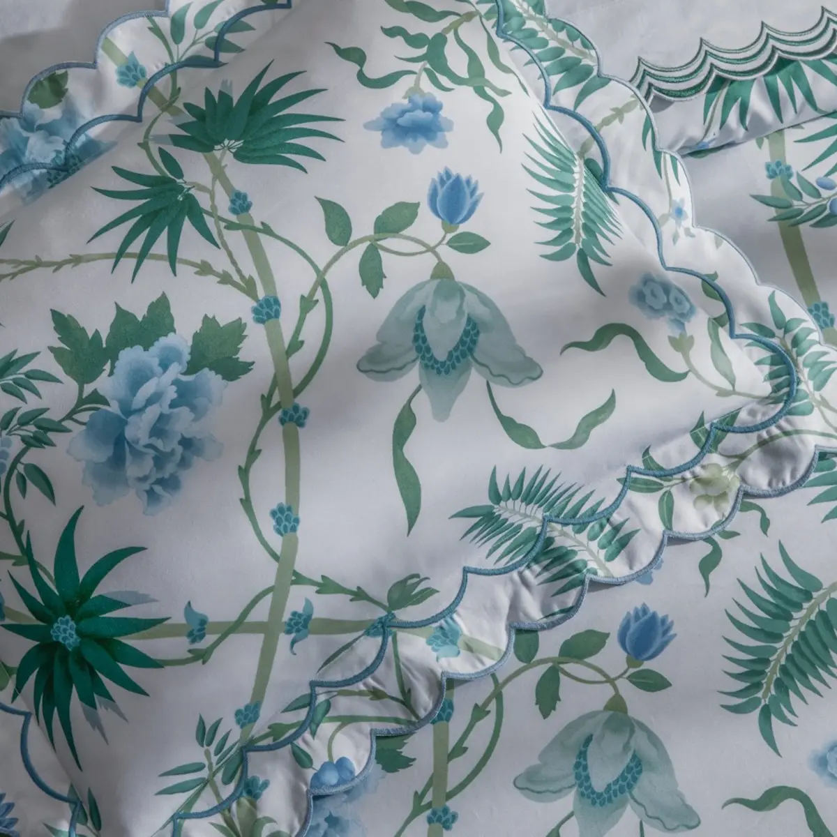 Palmyra Pillowcase Pair_ EMERALD