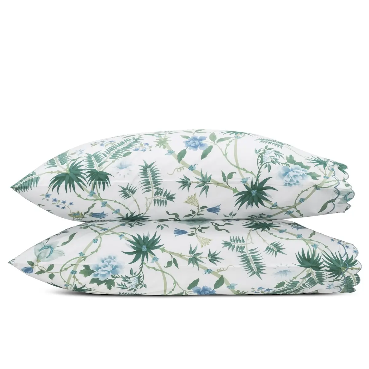 Palmyra Pillowcase Pair_ EMERALD