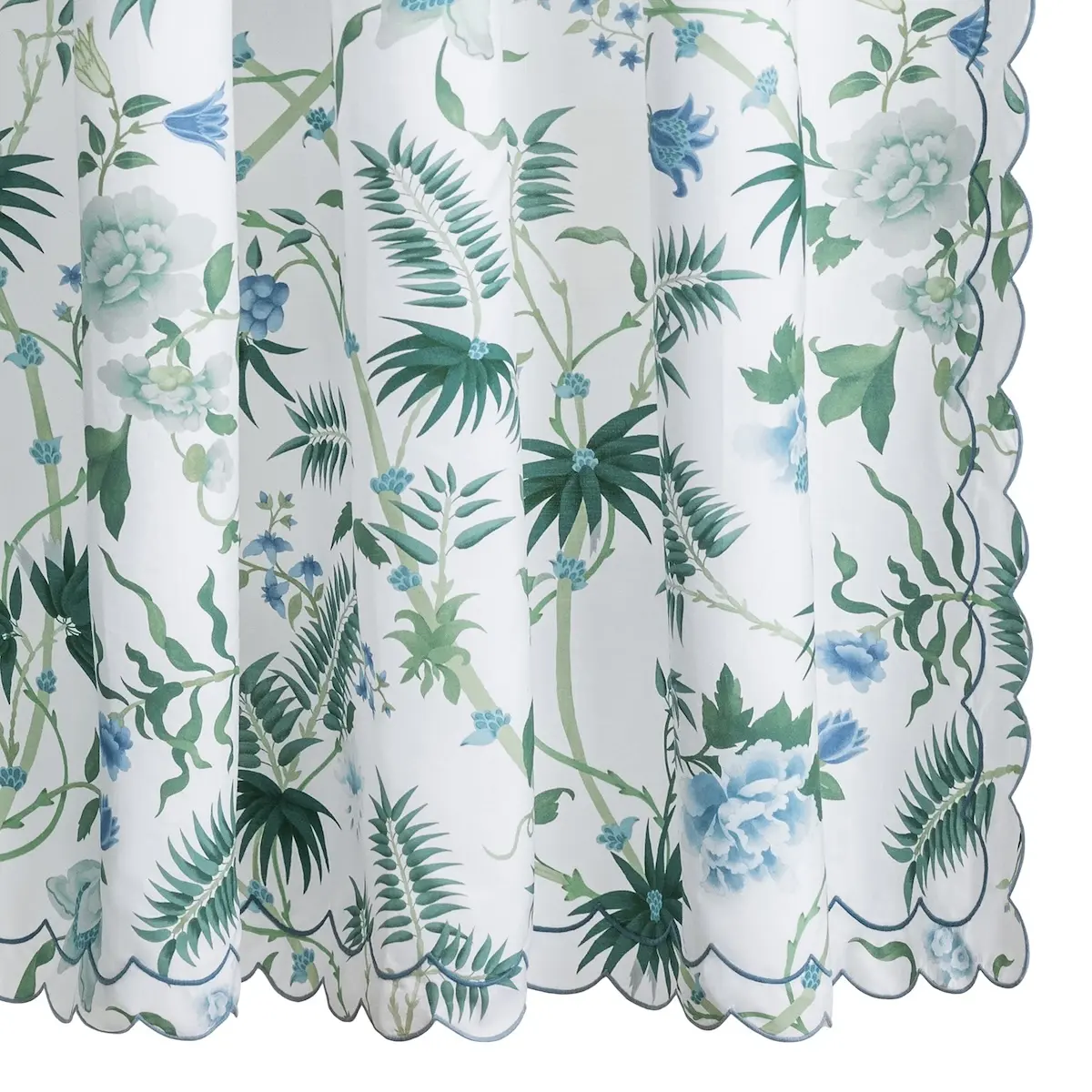 Palmyra Shower Curtain_ EMERALD