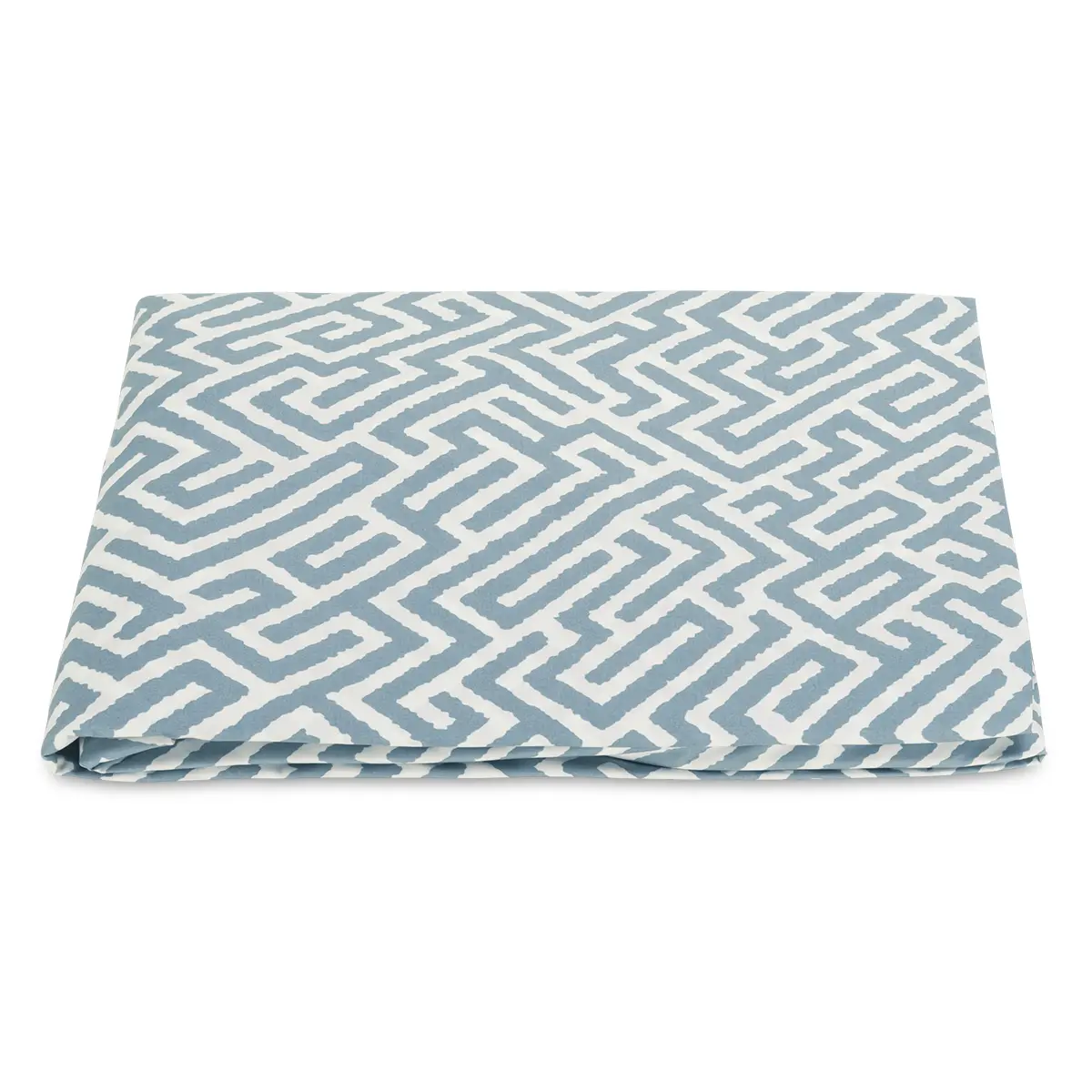 Gabriel Fitted Sheet_ STONY BLUE