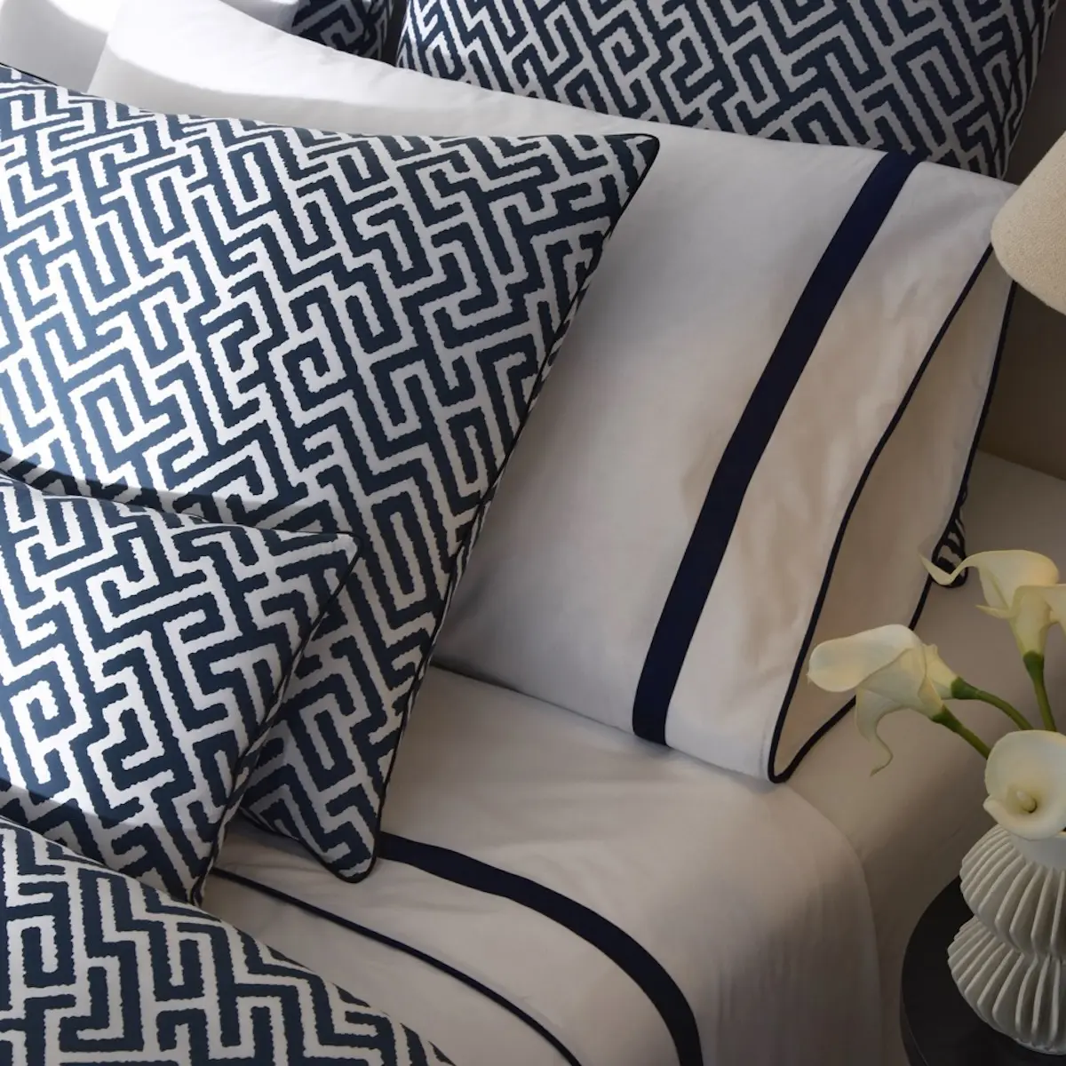 Gabriel Pillowcase Pair_ STONY BLUE