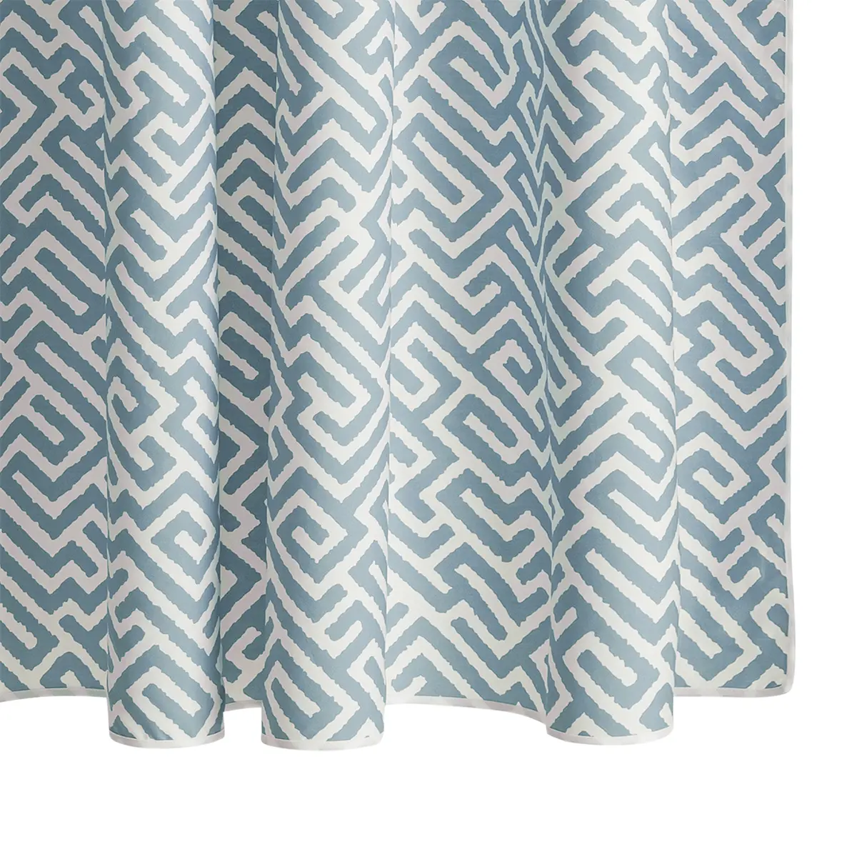 Gabriel Shower Curtain_ STONY BLUE
