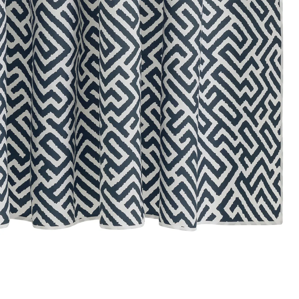 Gabriel Shower Curtain_ INDIGO