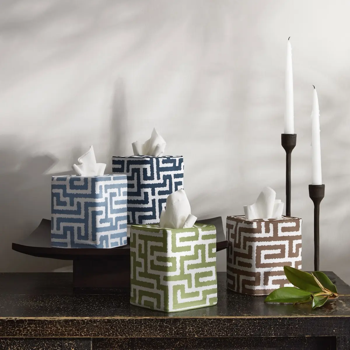 Gabriel Tissue Box Cover_ GRASS