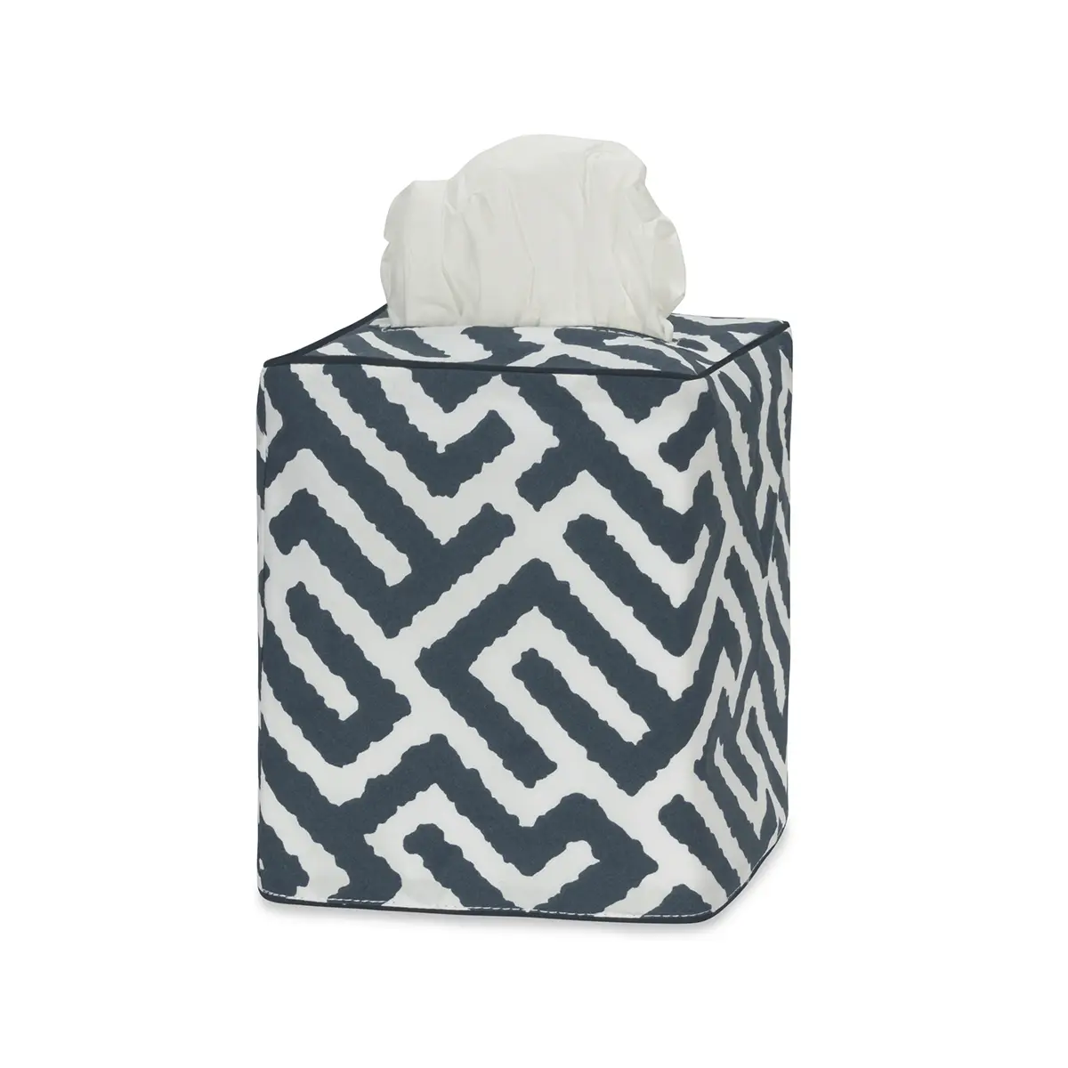 Gabriel Tissue Box Cover_ INDIGO