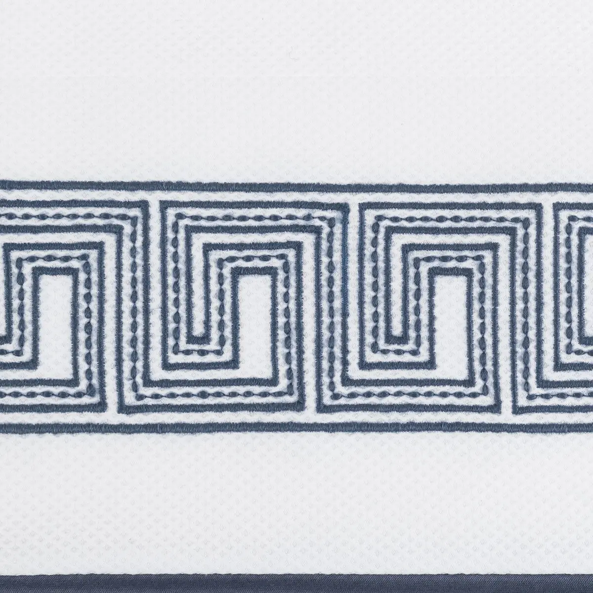 Ophelia Pique Pillow Cover_ INDIGO