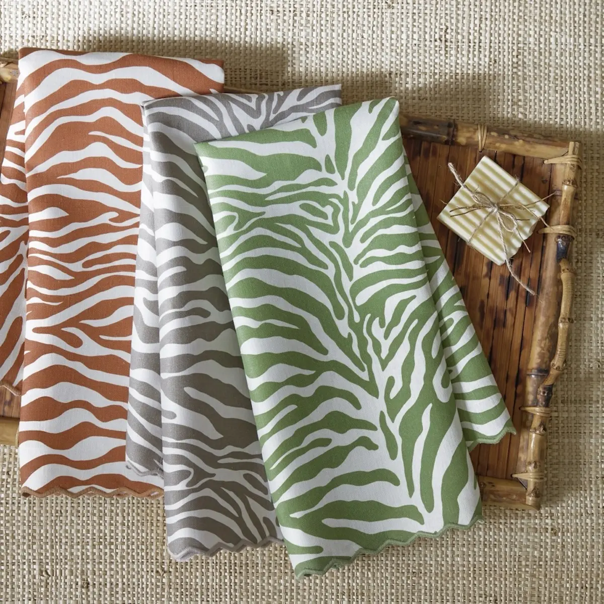 Regine Guest Towel, Set of 2_ GRASS