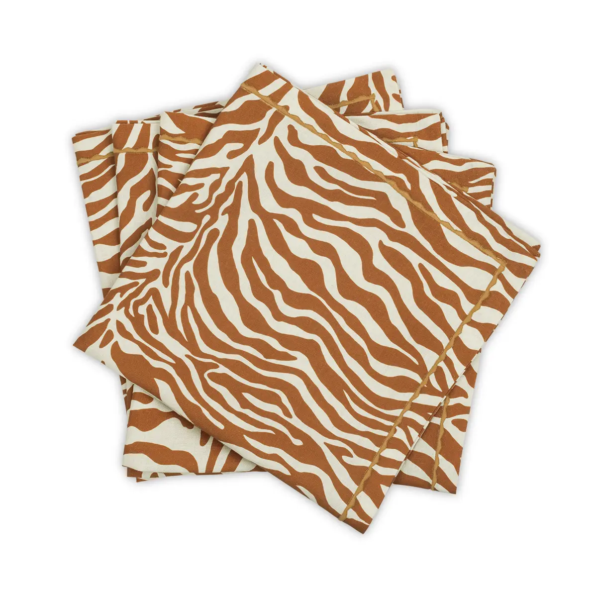 Regine Napkin, Set of 4_ PERSIMMON