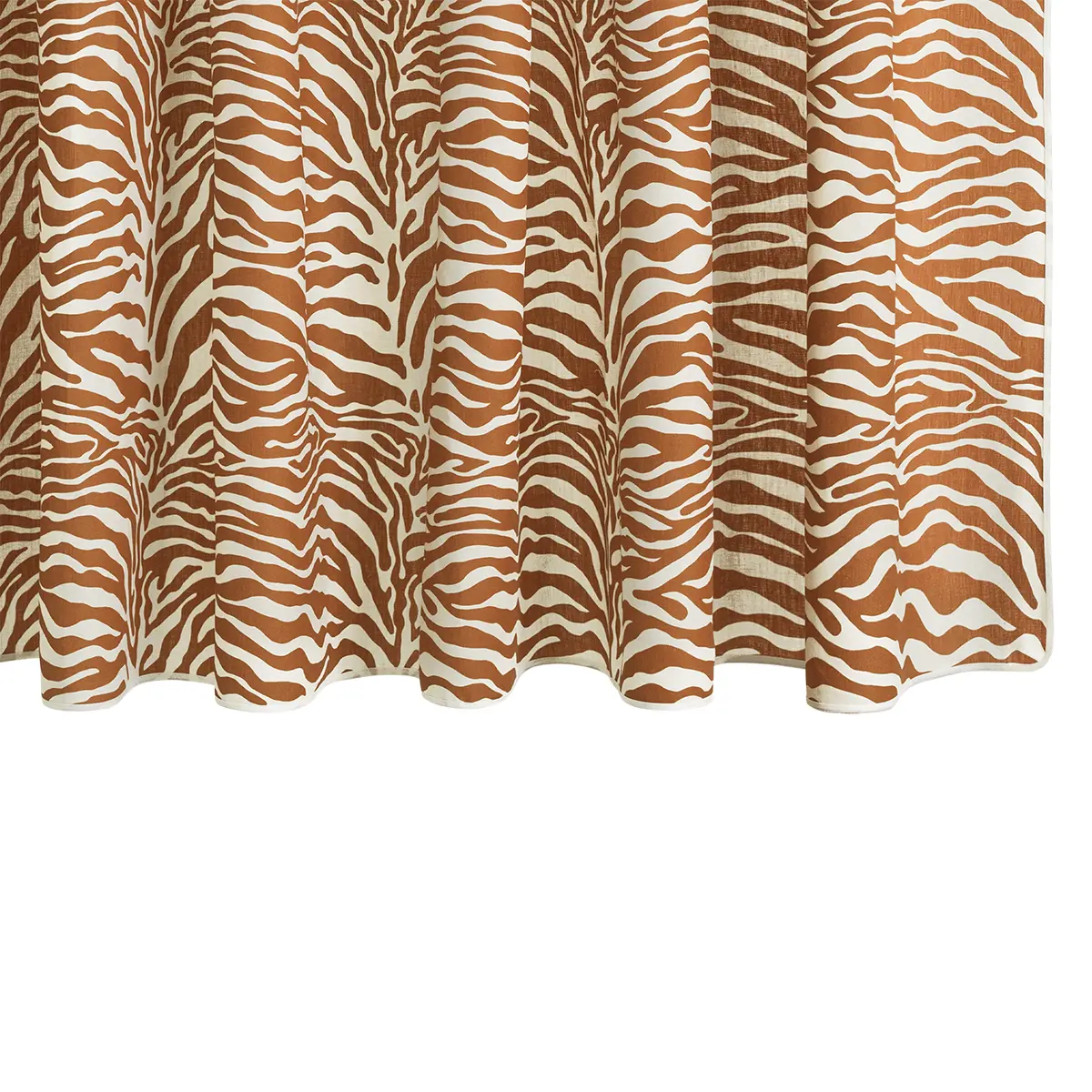 Regine Shower Curtain_ PERSIMMON