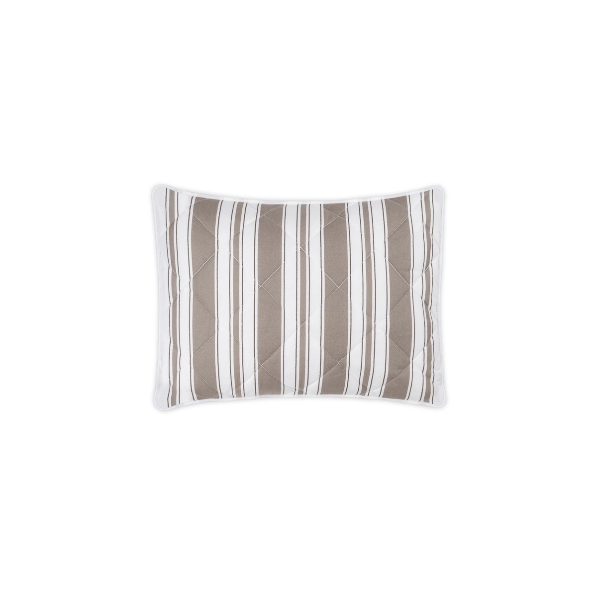 Elio Quilted Sham_ MOCHA