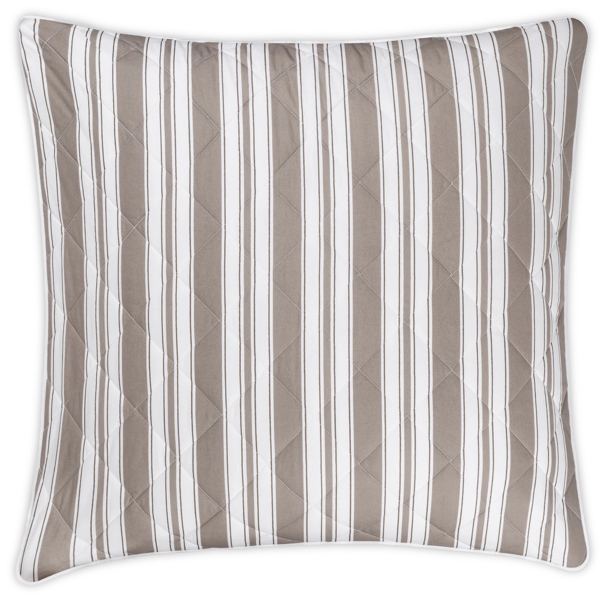 Elio Quilted Sham_ MOCHA