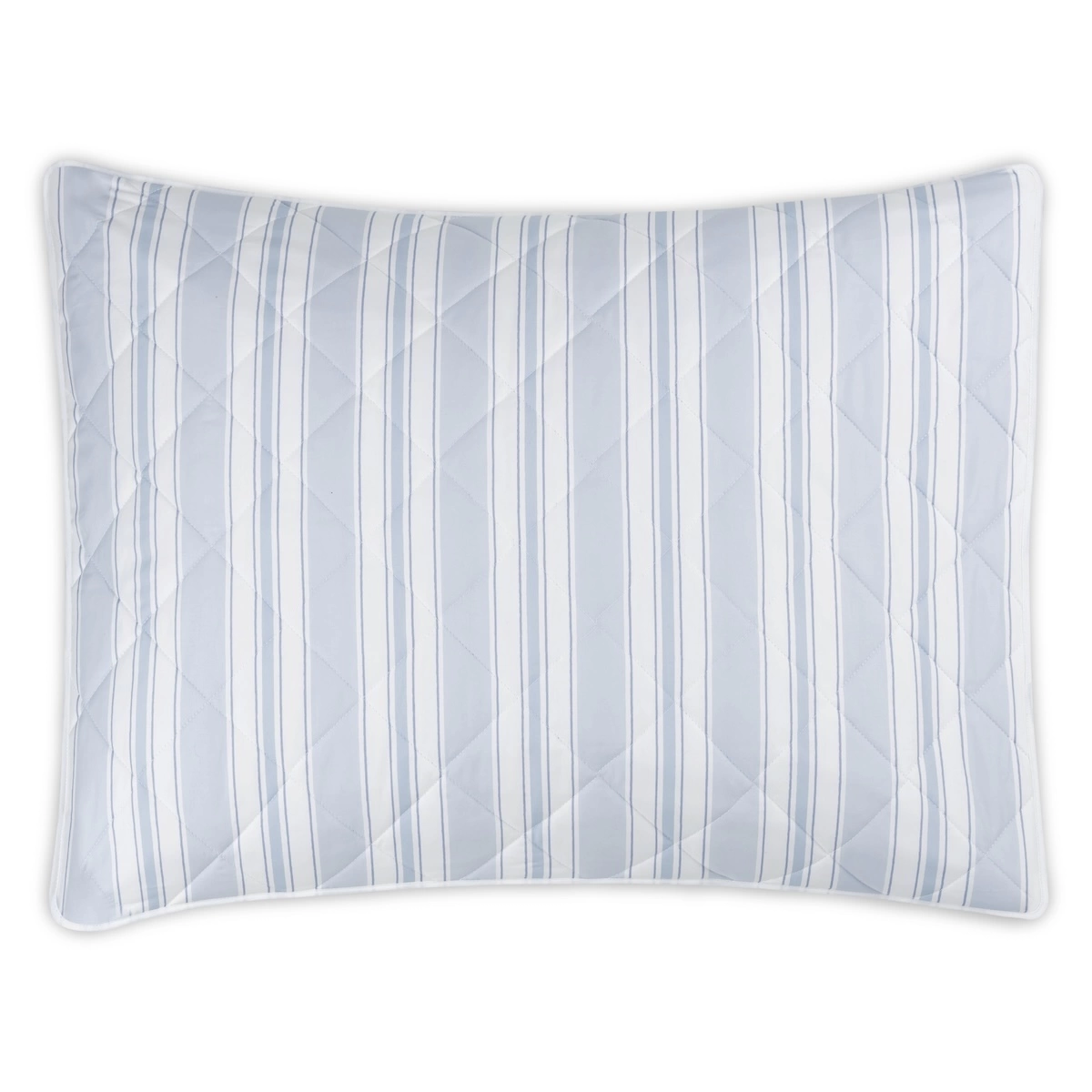 Elio Quilted Sham_ BLUE