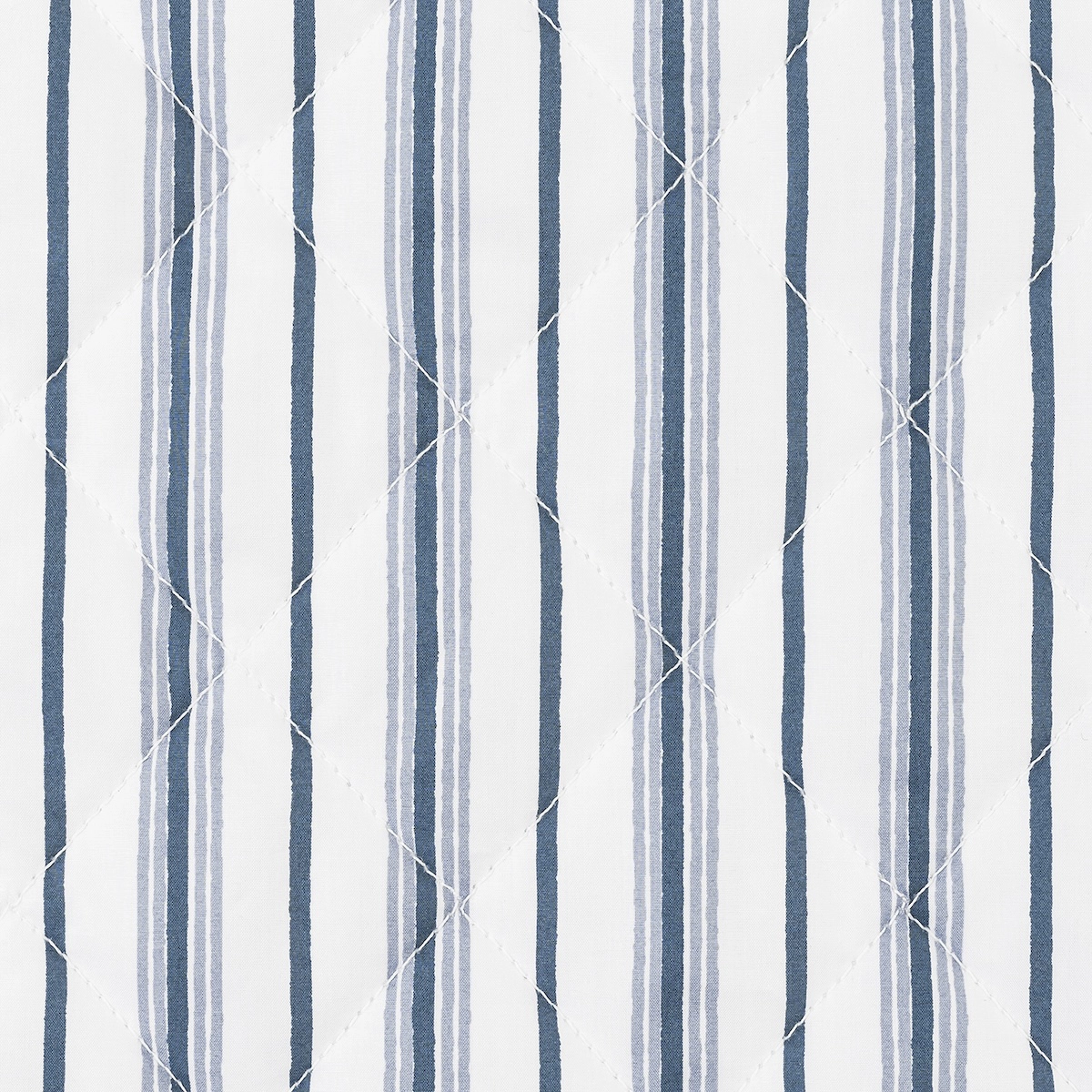 Calypso Quilted Sham_ PRUSSIAN BLUE