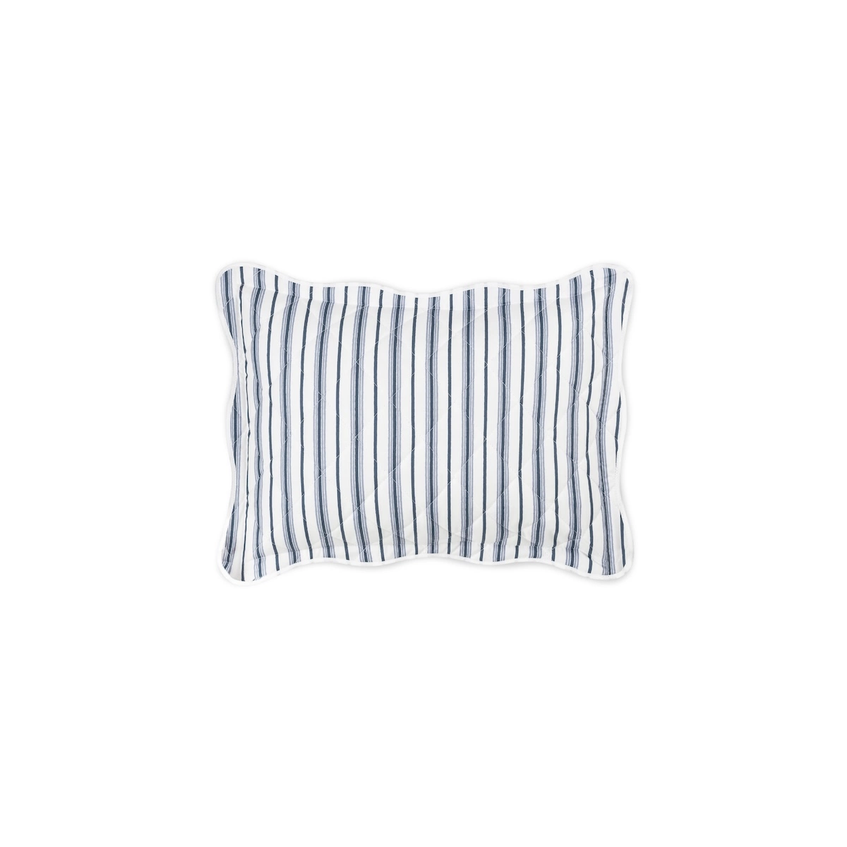 Calypso Quilted Sham_ PRUSSIAN BLUE