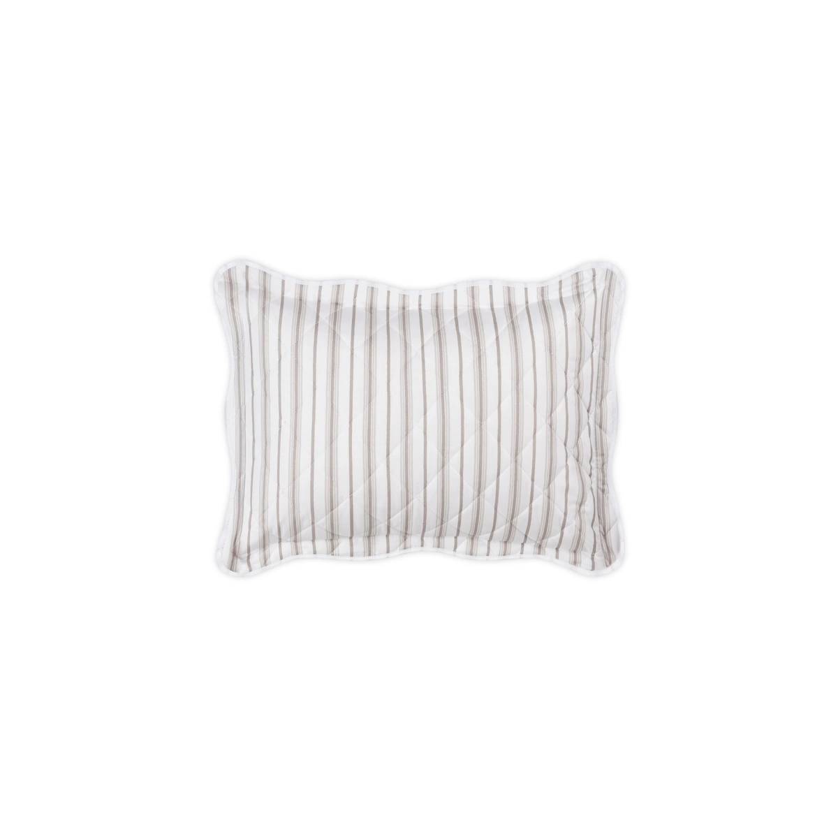 Calypso Quilted Sham_ PEBBLE